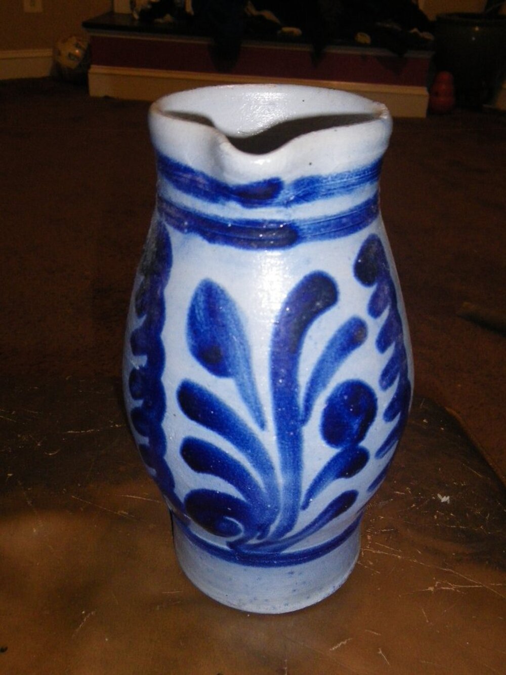 Vintage Classic Stoneware 1 ½ L Pitcher Germany